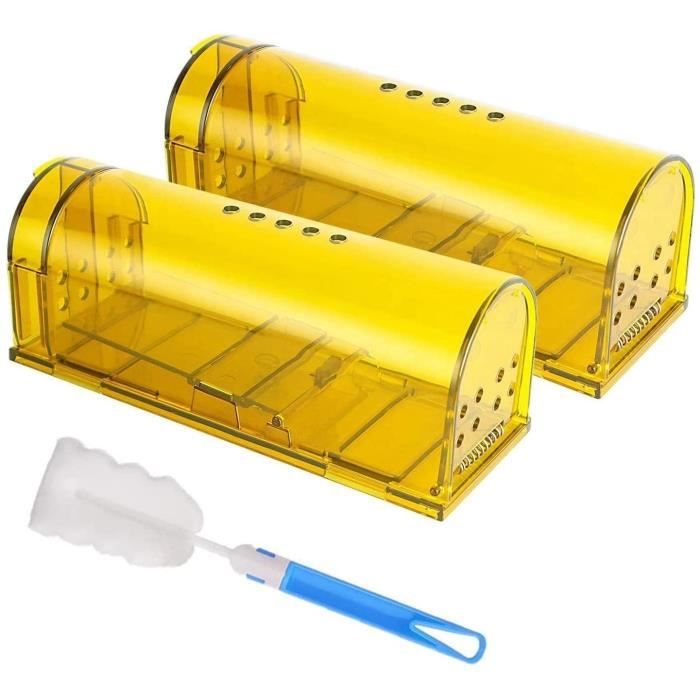 Piège à Souris Vivantes Extra Grand - Capture Humane Sans Cruauté Pour Maison Et Jardin