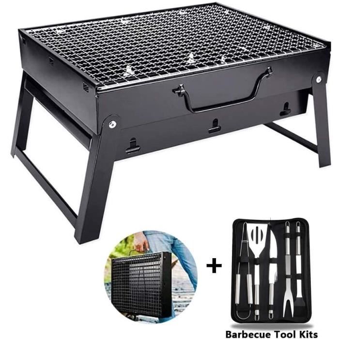 Barbecue Portable Fermor - Charbon De Bois - Sac De Rangement - Occasion