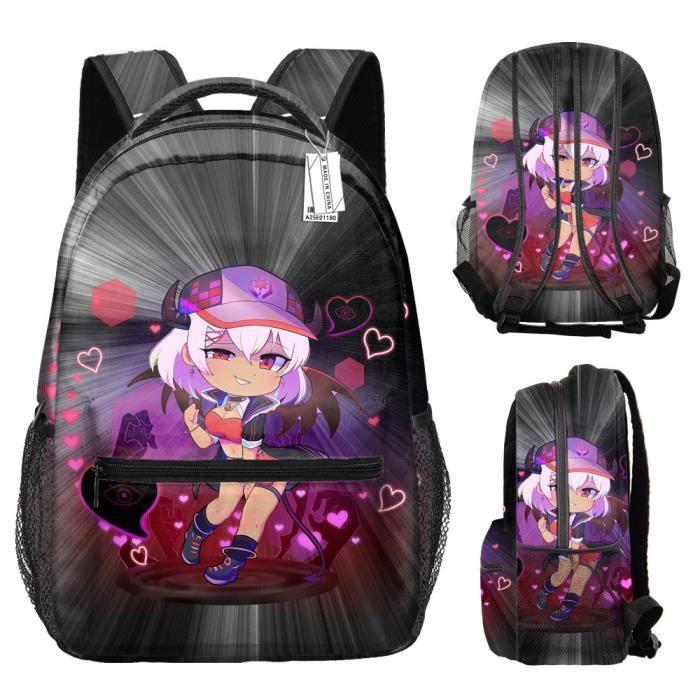 Sac à Dos Scolaire Anime One Piece 18L - Pour Ado, étudiant, Compatible Ordinateur 15,6 Pouces