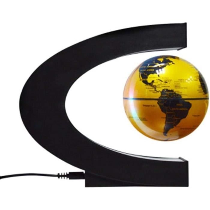 Globe Terrestre Magnétique - Globe Terrestre Flottant Lumineux Créatif ...