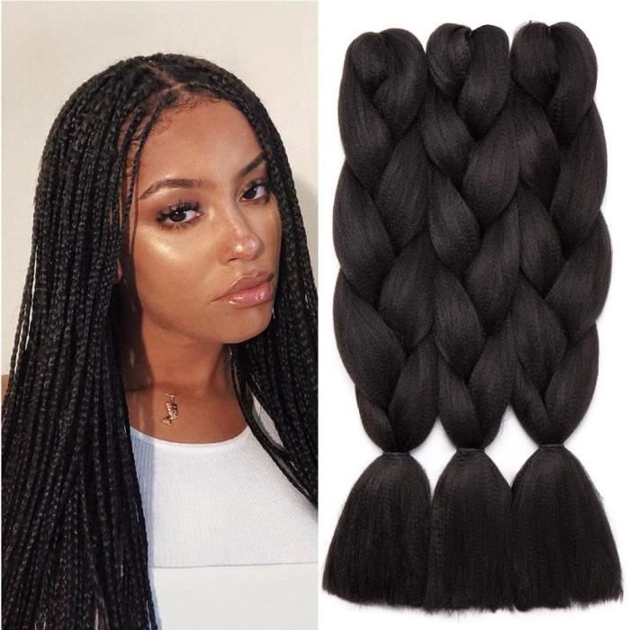 60cm-meches-pour-tresses-africaine-3-paquets-300g-kanekalon-rajout