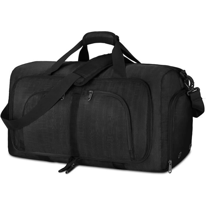 Sac de voyage 40 litres, sac de voyage pliable pour femme, grand