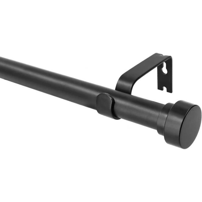 Sento 25mm Kit De Tringle A Rideau Metal Fixation Au Plafond Acier Inoxydable 120 Cm ALBANA