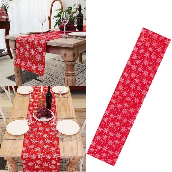 petites Holly motif rouge//vert et or 4 pièces de Noël Tissu