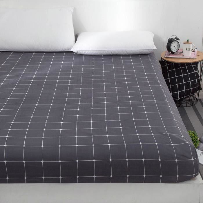 Housse De Matelas à Fermeture éclair Anti-poussière - Taille 135x200 Cm, Pour Matelas Jusqu'à 10 Cm D'épaisseur