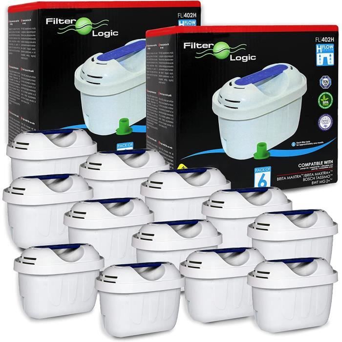 Waterfilterkan 2.7L - Karaf is ook geschikt voor Brita MAXTRA waterfilter patronen