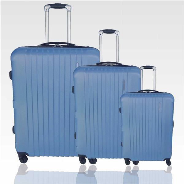 Bagage ABS lot de 4 roulettes légères 4 roulettes Trolley valise de voyage sac 