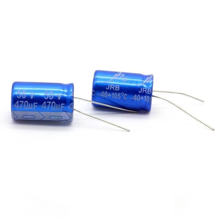 20pcs radiale électrolytiques condensateur 1uf 50 V Cv