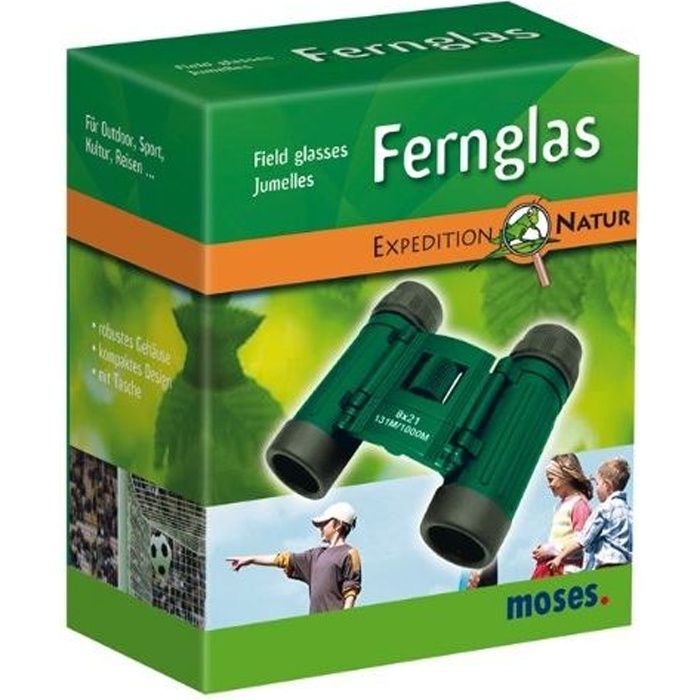 JUMELLES POUR ENFANT NATURALISTE 8 X 21 MM