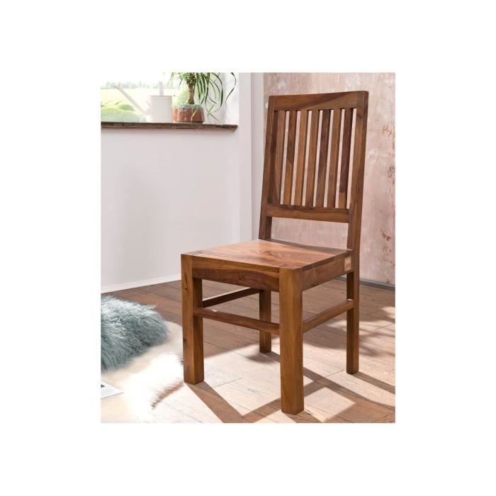 chaise - bois massif de palissandre laqué (noble unique) - sydney #132