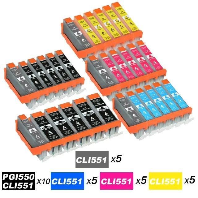 Lotto Cartucce Compatibili MG5650 MX925 Lotto Cartucce Inchiostro Per Stampanti Canon Pixma - Compatibili PGI-550 & CLI-551 Lotteria Cartucce Canon Lotto Cartucce Compatibili MG5650 MX925 Lotto Cartucce Inchiostro Per Stampanti Canon Pixma - Compatibili PGI-550 & CLI-551 Lotteria Cartucce Canon