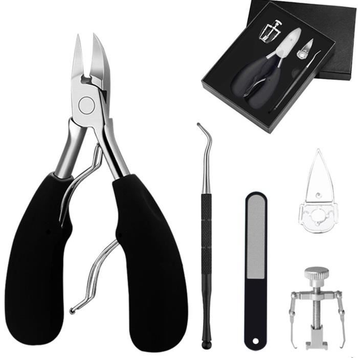Coupe-ongles De Pied Professionnel INXEN - Pour Ongles épais, Durs Ou Incarnés, Longueur 16 Cm