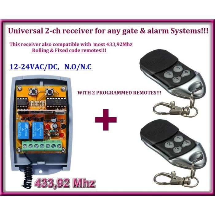 SEIP RC-AM Compatible 433 MHz Porte De Garage Télécommande