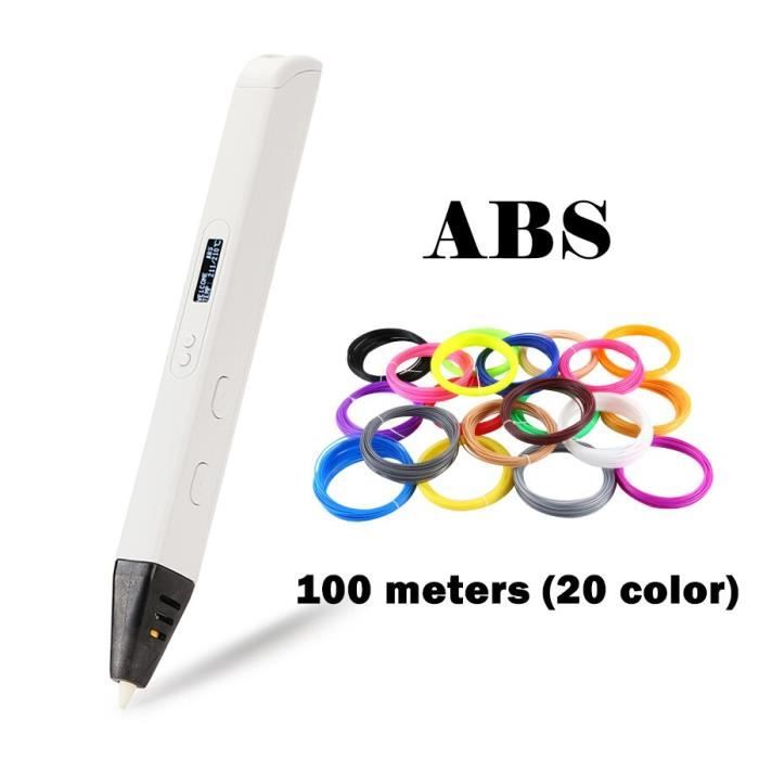 Stylo 3d Stylo 3d,RP800A – stylo d'impression 3D professionnel, avec écran OLED ...
