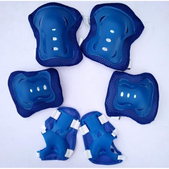 Équipement De Protection Enfant Licorne - Genouillères, Coudières, Poignets (6 Pièces) + Sac - Roller, Vélo
