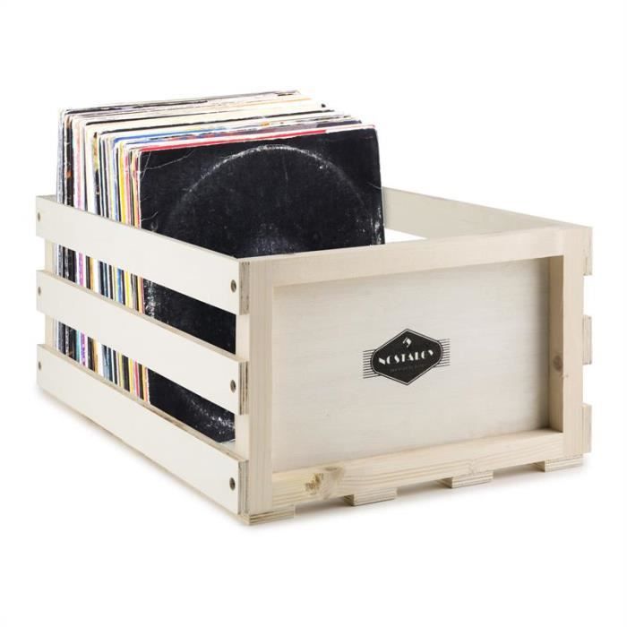 boite rangement vinyle 45 tours