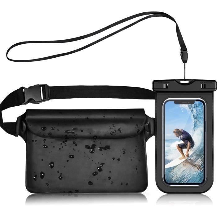 Étui étanche pour téléphone portable 6 pouces - YWEI - Rouge - Plongée Étui étanche pour téléphone portable 6 pouces - YWEI - Rouge - Plongée
