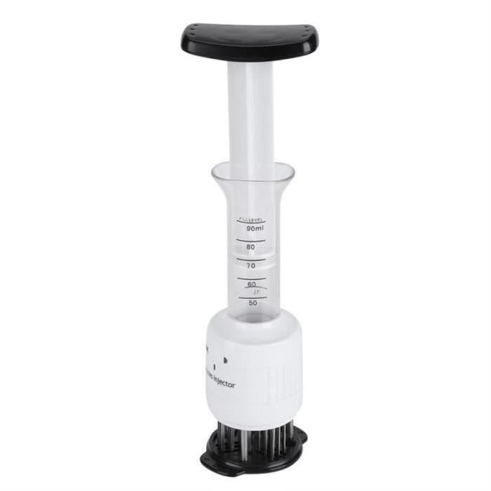 Injecteur De Marinade Pour Viande - Poire Alimentaire Réutilisable Pour Dinde, Poulet, Porc - Ustensile Barbecue, Rend La Viande Juteuse - 4
