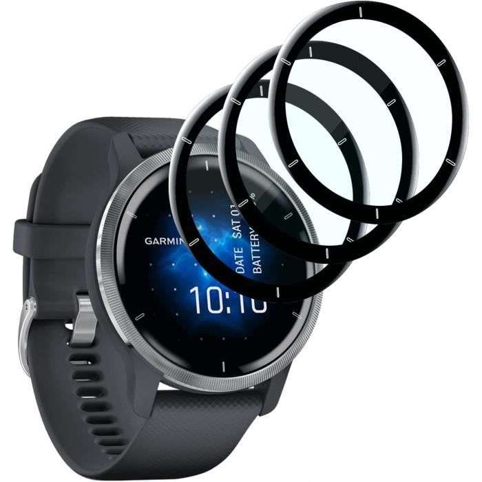 Verre Trempé Compatible avec Garmin venu 2 Protection Écran,[3