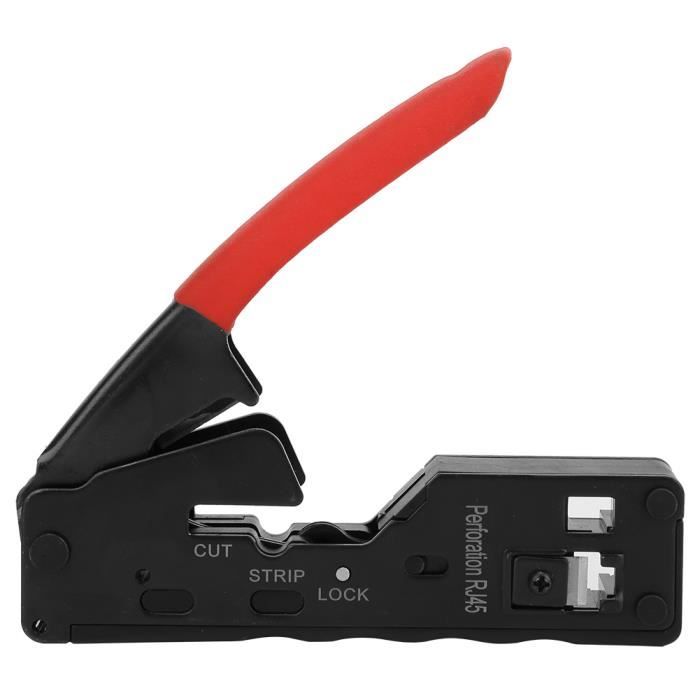 Outil De Sertissage Pour Câbles Réseau - Connecteurs RJ11, RJ12 Et RJ45