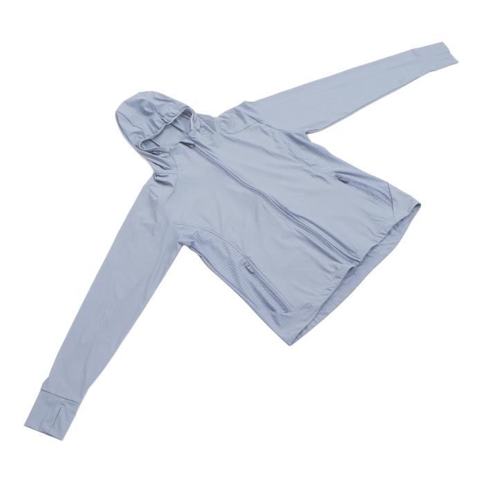 Zerodis Sweat à capuche de protection solaire Veste de protection