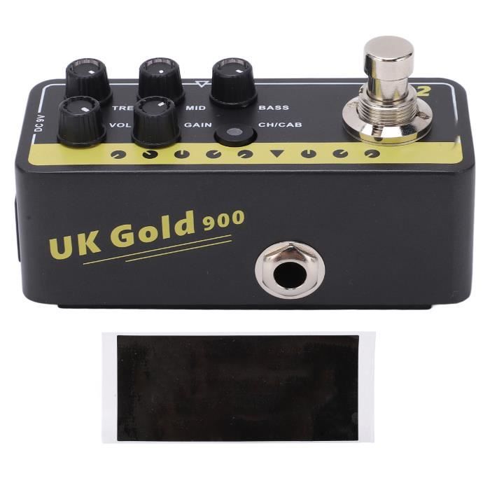 LEKATO Pédale de guitare multi effets pour guitare électrique - Instruments de musique