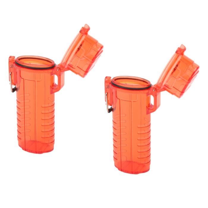 Tubes Étuis Joint King Size 120mm - Lot De 5 Tubes Plastique Étanches Anti-Odeur