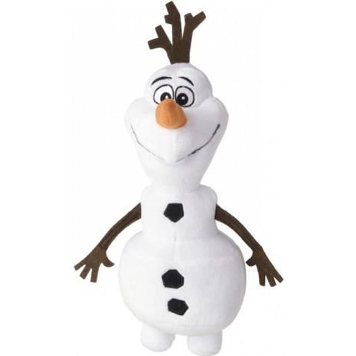 Peluche Olaf Disney Reine des Neiges scintillant 25 cm - Cdiscount