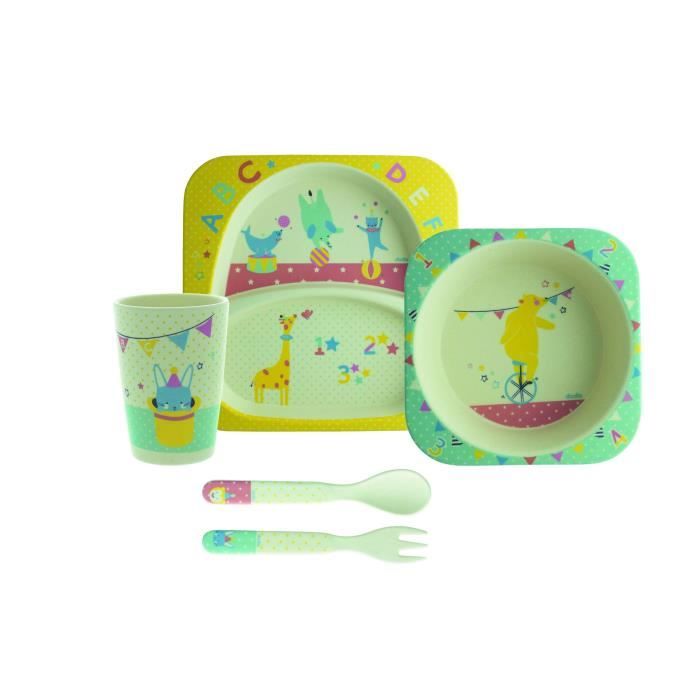 Dodie Set Repas En Bambou Le Cirque Cdiscount Puericulture Eveil Bebe
