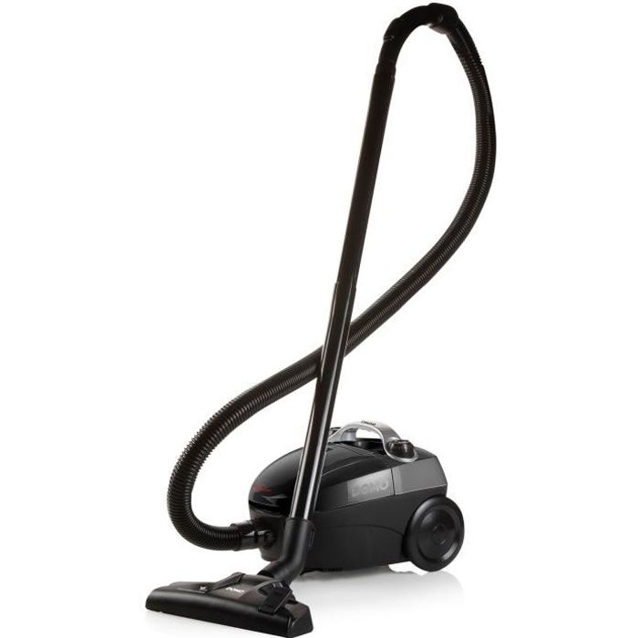 DOMO DO1033S - Aspirateur compact avec sac 450W - Filtre HEPA10. Rayon d'action 7m .Capacité de sac 