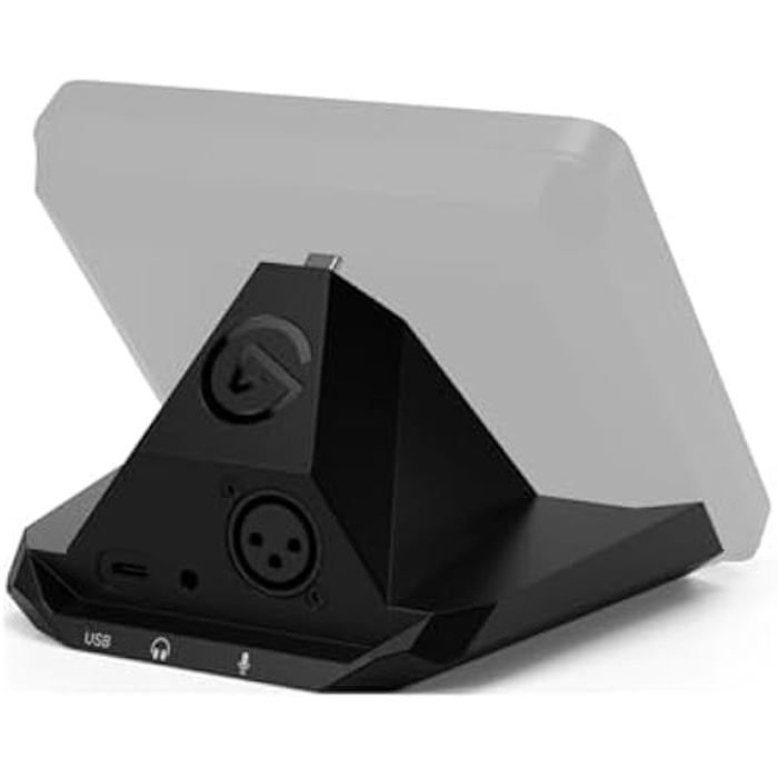 Interface XLR Dock Elgato Pour Stream Deck+ - Préamp 75dB, Alim Fantôme | Mac/PC