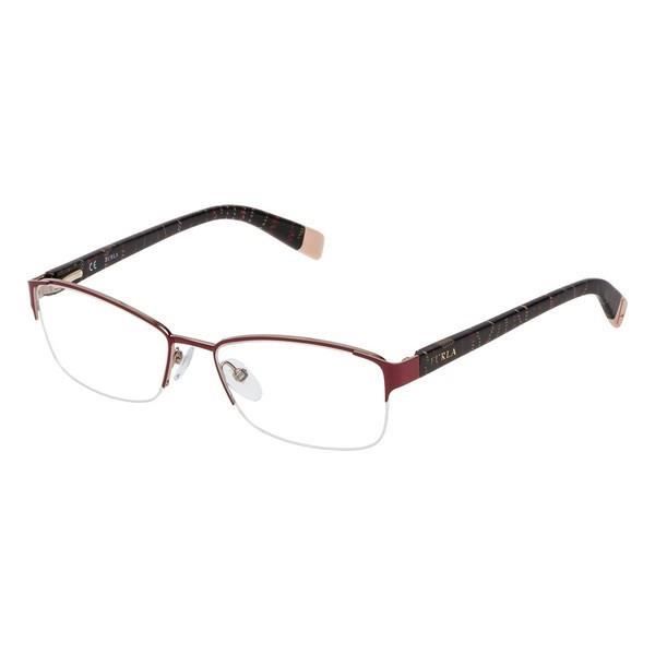 Monture de Lunettes Femme Furla VFU078540E59 Rouge 54 mm