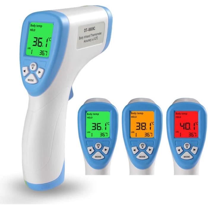 faciles à utiliser étiquettes dindicateur de température réutilisables pour enfants adultes LSSJJ Indicateur de température de bandes de thermomètre frontal 