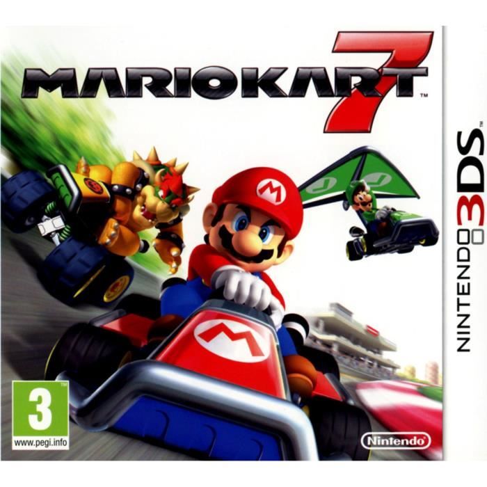 Jeu vidéo - Mario - Mario Kart 7 - 3DS - Edition Standard - Course - Version Française Reconditionné - Nintendo reconditionné disponible sur Cdiscount Seconde Vie