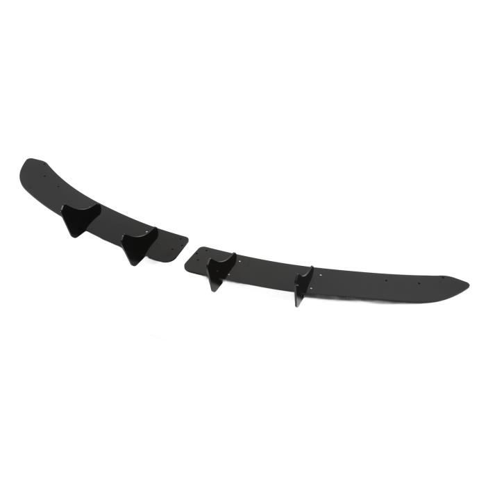 Lèvre De Becquet Diffuseur Arrière Pour Peugeot 208 – ABS, Couleur Argent/noir Ou Tout Noir, Améliore Le Style Sportif