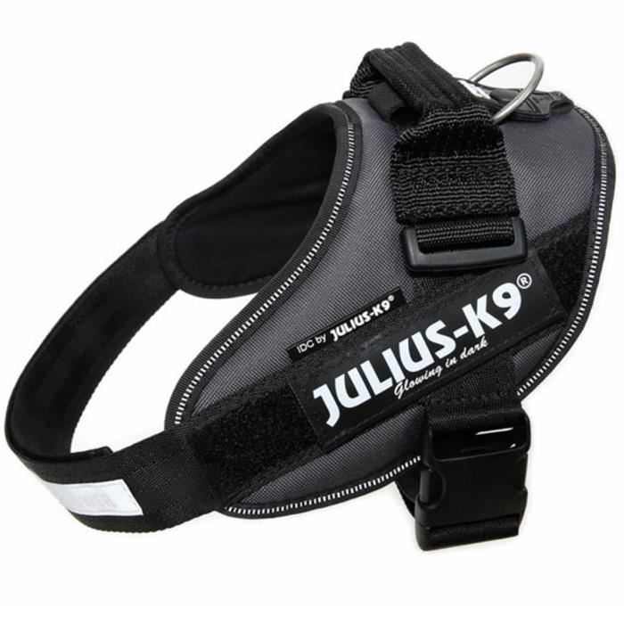 Julius K9 IDC Harnais pour chiens Taille 0 Anthracite 16IDC-ANT-0