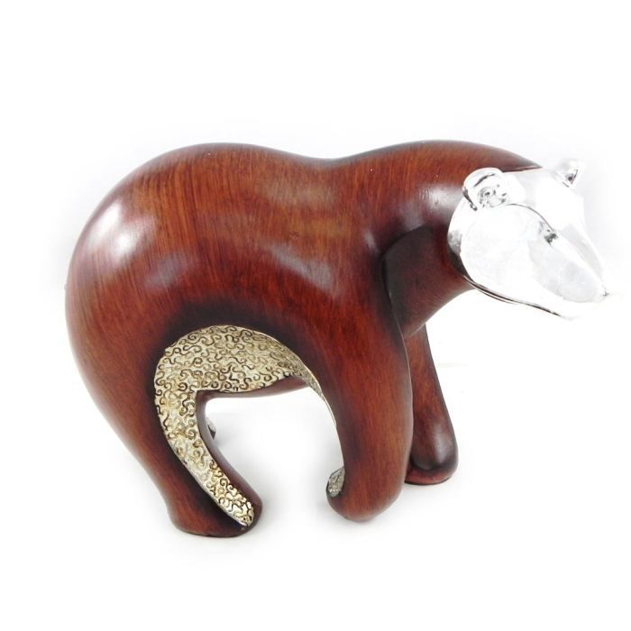 Figurine "Ours Polaire" marron Cdiscount Jeux Jouets