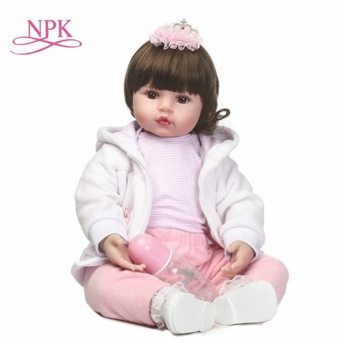 Poupée reborn RUMOCOVO à corps doux de 22 pouces avec vêtements mignons - Bleu - Fashion Doll