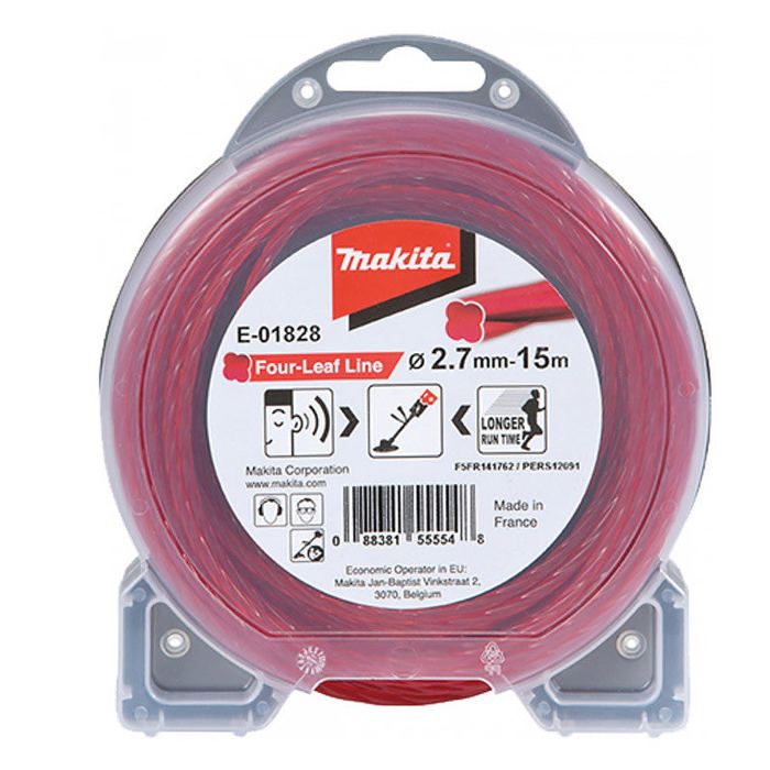 Makita Fil de coupe Four Leaf 2 7 mm 15 E 01828 - vue 2