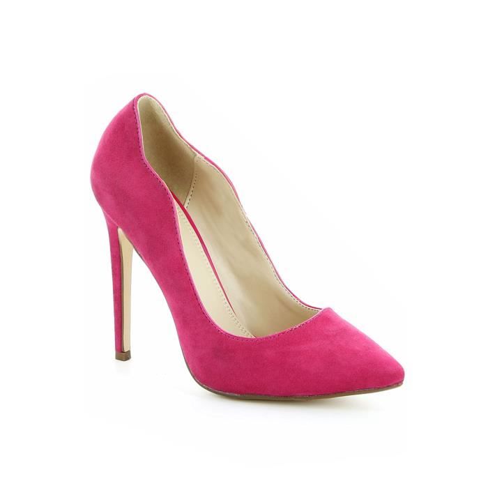 escarpins femme rose