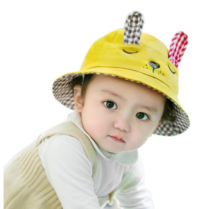 Capeline Bebe Fille Garcon Coton Chapeau Pecheu Cdiscount Jeux Jouets