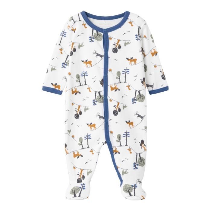 Grenouillère Bébé Chamie - Coton Doux, Double Fermeture Éclair, 0-24 Mois Pour Garçon Et Fille