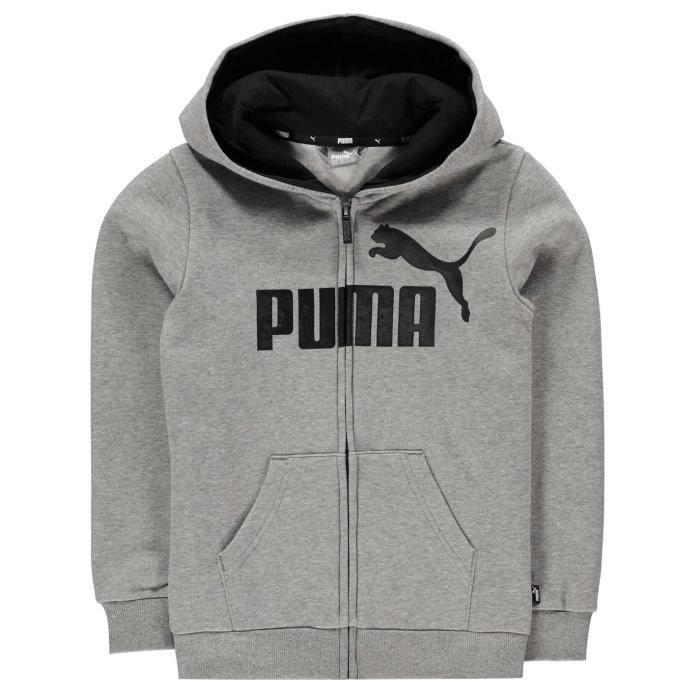 sweat capuche puma garçon