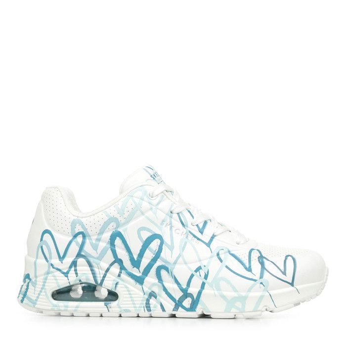 Skechers Baskets Femme Skechers Uno spread The LOve 155507 WBL T:40 C:BLANC