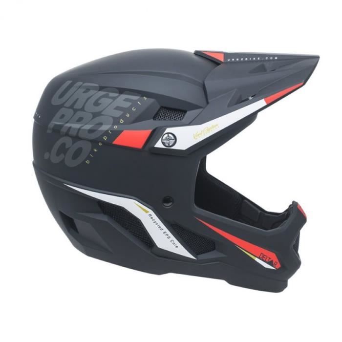 Casque intégral pour enfant URGE Deltar VTT/DH/BMX - Noir