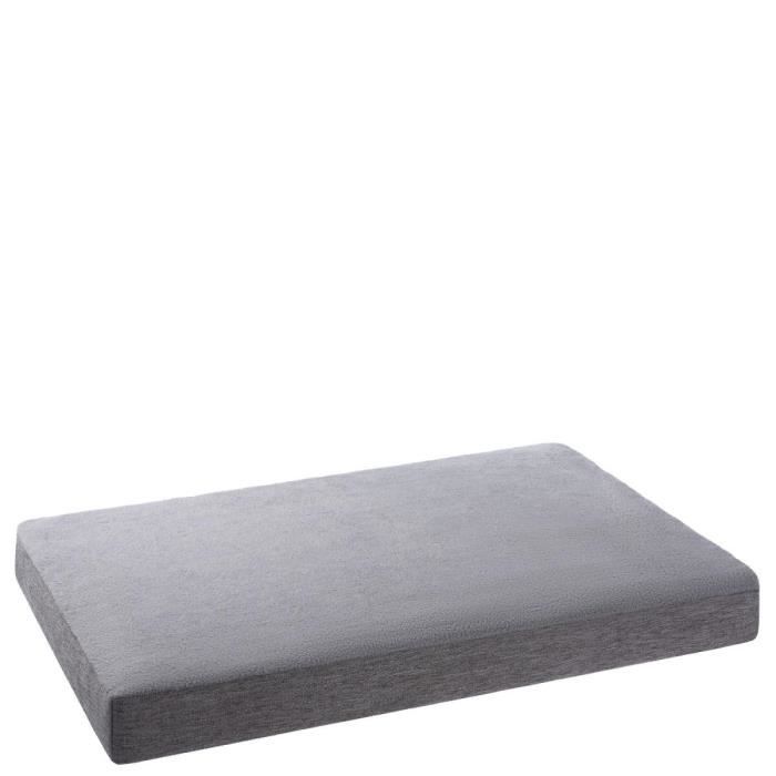 Comparer les prix de petstuff® Matelas orthopédique pour chiens, housse amovible & lavable, antidérapant, moelleux, gris clair, XS