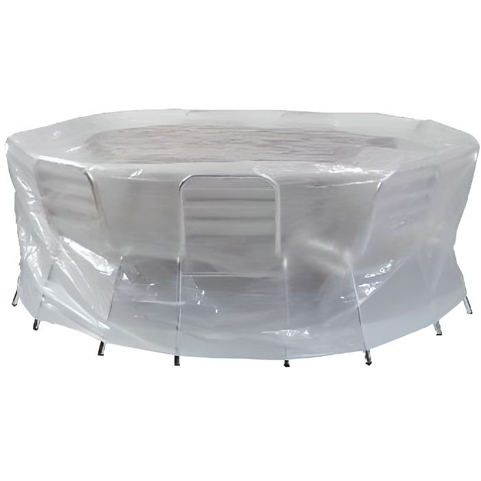 Housse de protection pour table + chaises ronde