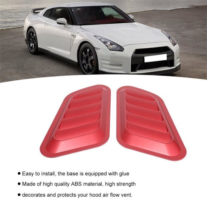 2 Couvercles Décoratifs Pour Disques De Frein Auto - Alliage Aluminium Argent