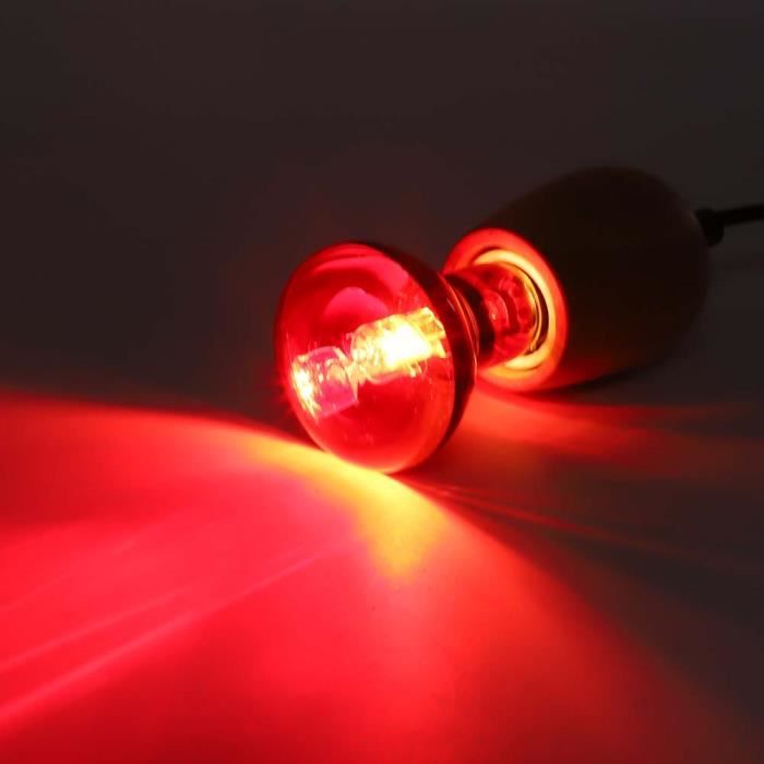 Meilleurs prix pour SALUTUYA Lumière de chauffage SALUTUYA Lumière de reptile E27 R63 Ampoule de reptile infrarouge lampe de electronique temperature