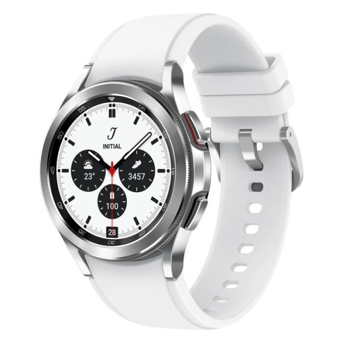 Samsung Galaxy Watch 4 Classic Argent - vue 5